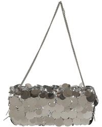 Rabanne - Rabanne Sequin Chain Shoulder Bag - Lyst