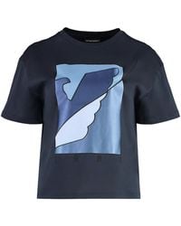 Emporio Armani - Item O-Neck Short-Sleeved T-Shirt - Lyst