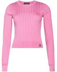 Dolce & Gabbana - Solid Color Jumpers - Lyst