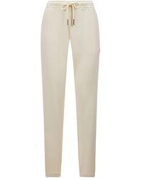 Moncler - Logo Patch Drawstring Sweatpants - Lyst