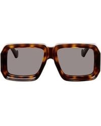 Loewe - Paula's Ibiza Square Frame Sunglasses - Lyst