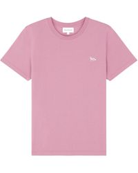 Maison Kitsuné - Maison Kitsuné Baby Fox Patch Regular T-Shirt - Lyst
