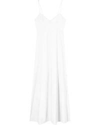 Patrizia Pepe - Spaghetti Strap Maxi Dress - Lyst