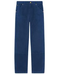 Versace - Logo-Patch Straight-Leg Jeans - Lyst
