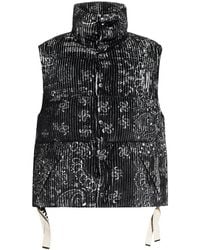 Khrisjoy - Paisley Print Down Vest - Lyst