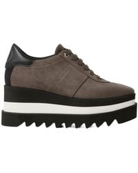 Stella McCartney - Elyse Platform Lace-Up Derby Shoes - Lyst