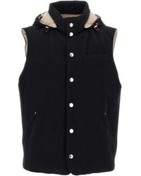 Brunello Cucinelli - Wool Down Vest - Lyst