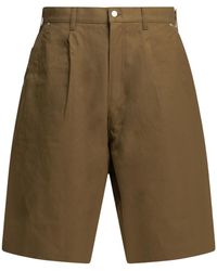 Comme des Garçons - Comme Des Garçons Homme Pleated High-Waist Shorts - Lyst