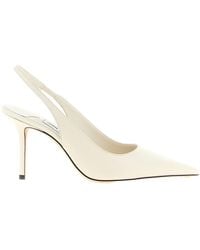 Jimmy Choo - Love 85 Pointed Toe Slingback Pumps - Lyst