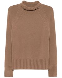 Max Mara - Turtleneck Knitted Jumper - Lyst
