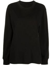 Alexander Wang - Logo Detailed Long-Sleeved T-Shirt - Lyst
