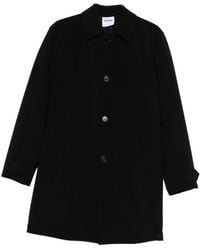 Aspesi - Buttoned Single-Breasted Coat - Lyst