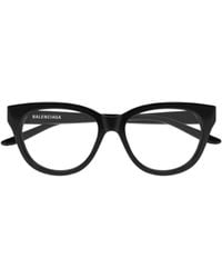 Balenciaga - Eyewear Butterfly Frame Glasses - Lyst
