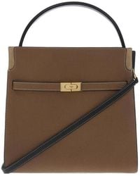 Tory Burch - Lee Radziwill Double Top Handle Bag - Lyst