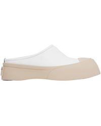Marni - Leather Mules - Lyst
