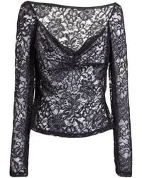 Dolce & Gabbana - Top Polyamide, Elastane - Lyst