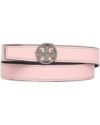 Tory Burch - Logo Buckle Belt - Lyst