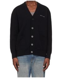 Marine Serre - V-Neck Knitted Cardigan - Lyst