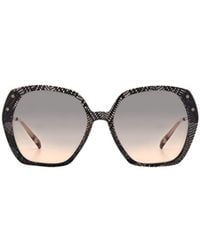 Missoni - Hexagon Frame Sunglasses - Lyst