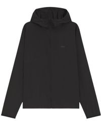 BOSS - Hooded Zip-Up Jacket - Lyst