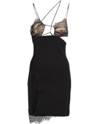 Nensi Dojaka - Lace-Trimmed Minidress - Lyst