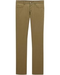 Saint Laurent - Relaxed Slim Mid-Rise Pants - Lyst