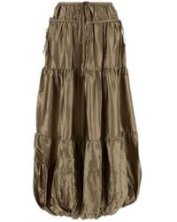 Co. - Gathered Bubble Skirt - Lyst