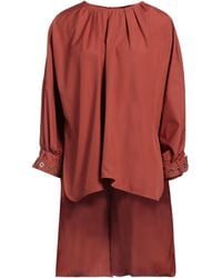 Max Mara - Solid Color Long-Sleeve Top - Lyst