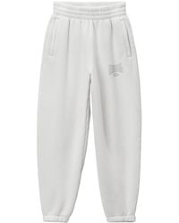 T By Alexander Wang - Alexander Wang Logo Printed Terry Sweatpants - Lyst