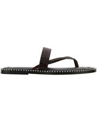 Dries Van Noten - Embossed Thong Flip-Flops - Lyst