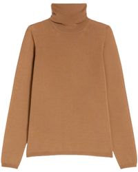 Max Mara - Wool Knit Turtleneck Jumper - Lyst