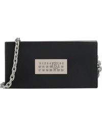 MM6 by Maison Margiela - Solid-Color Leather Mini Bag - Lyst