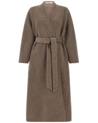Co. - Long-Sleeved Belted At - Lyst