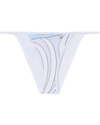 PUCCI - Marmo Print Bikini Bottom - Lyst