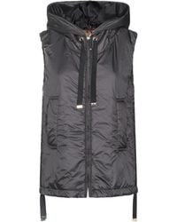 Max Mara - The Cube Greengo Sleeveless Hooded Jacket - Lyst