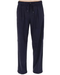 Herno - Casual Trousers With Belt Loops - Lyst
