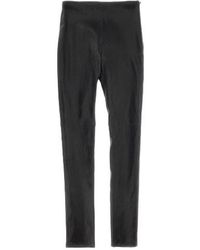 Ann Demeulemeester - Florence Leather Leggings - Lyst