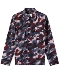KENZO - Cloud Camo Printed Jacket - Lyst