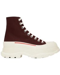 McQueen - High-Top Casual Sneakers - Lyst