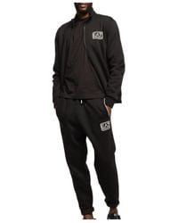 EA7 - Zip-Up Sweatshirt And Trousers Set Of Two - Lyst