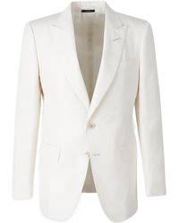 Tom Ford - Single Breasted Tailored Blazer - Lyst