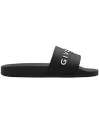 Givenchy - Logo Detailed Slides - Lyst