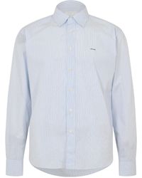 Prada - Long Sleeve Patterned Shirt - Lyst