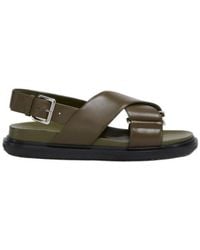 Marni - Deep Leather Fussbett - Lyst