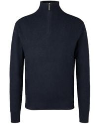 Tod's - Half-Zip Knit Sweater - Lyst