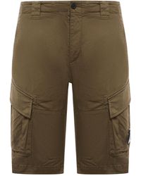 C.P. Company - Lens-Detailed Shorts - Lyst