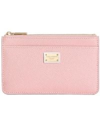Dolce & Gabbana - Dauphine Logo Plaque Card Holder - Lyst