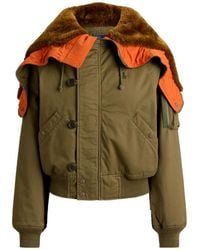 Polo Ralph Lauren - Shearling-Trim Ranch Coat - Lyst