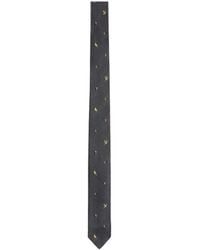 Thom Browne - Embroidered Silk Tie - Lyst