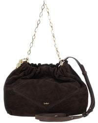 Ba&sh - Chain Strap Suede Shoulder Bag - Lyst
